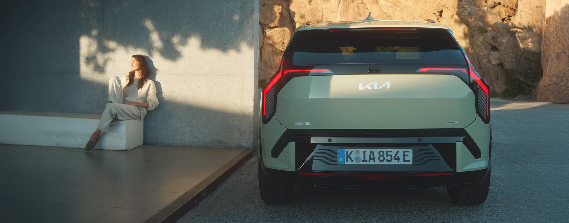 Kia EV3, Heckansicht